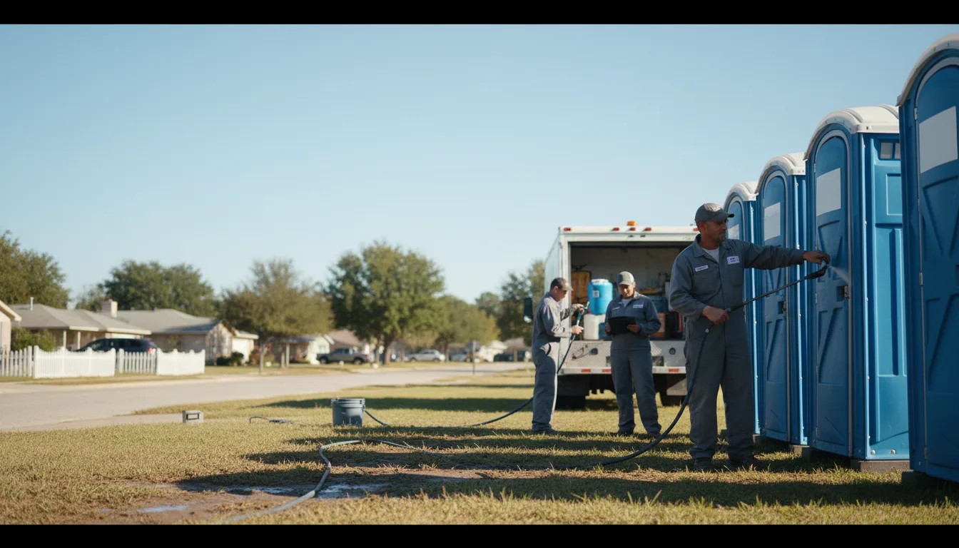 Long-Term Portable Toilet Rental in Zanesville, IN near me
